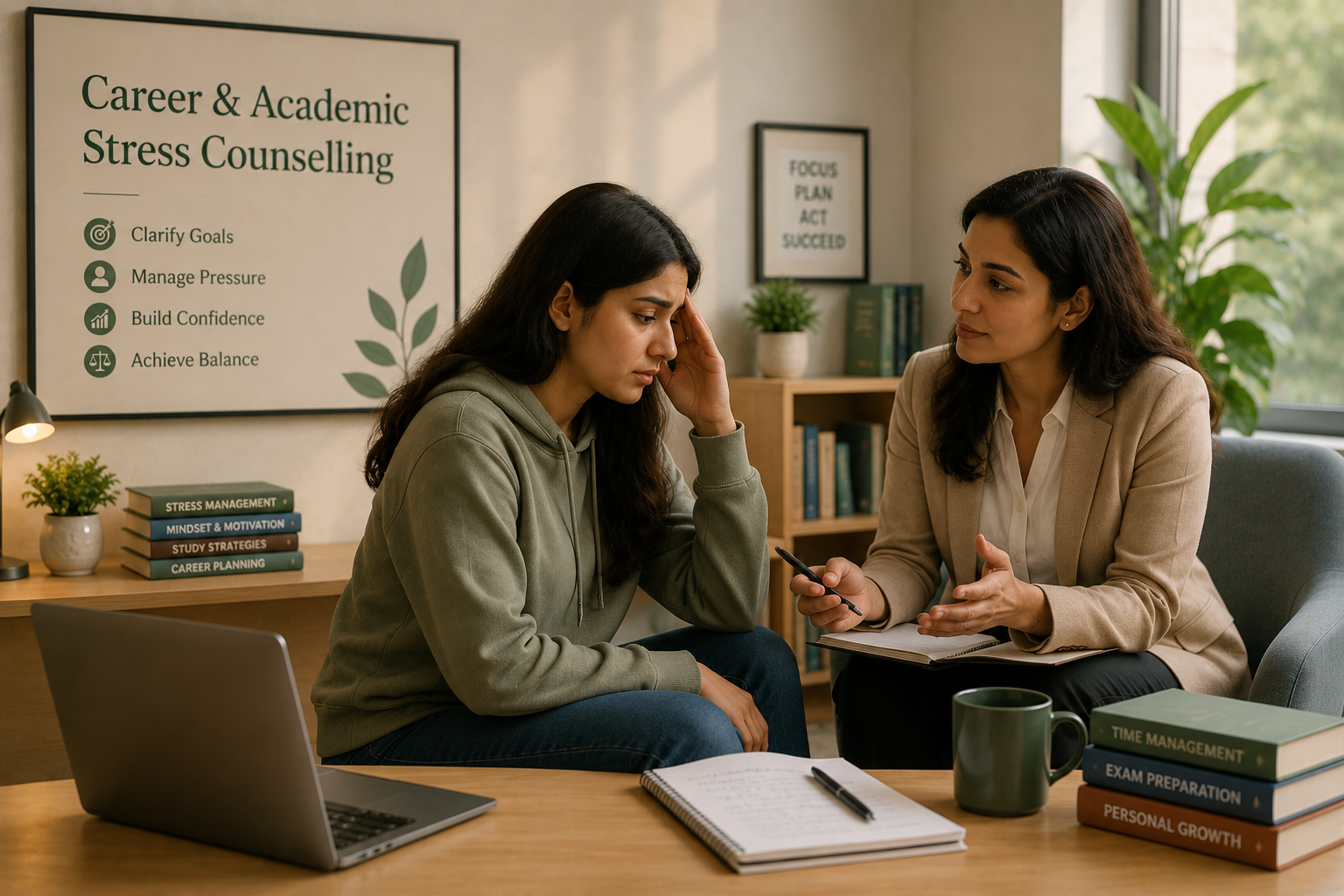 Career & Academic Stress Counselling at Santulan Therapy Clinic